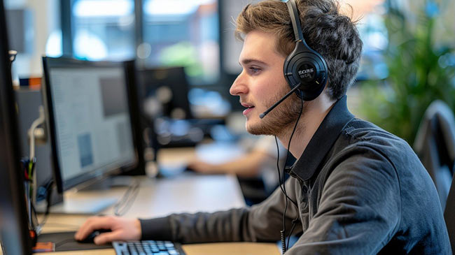 Technicien service clients logiciel applicatif